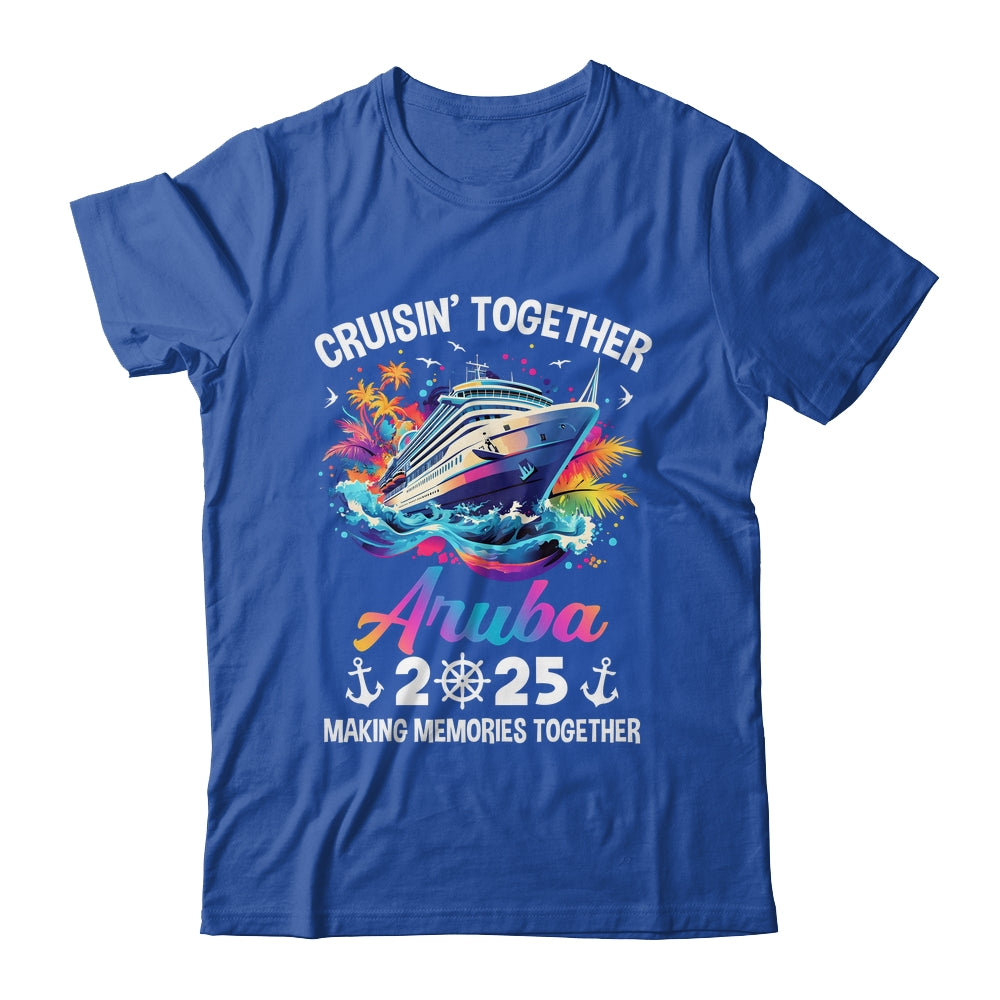 Cruisin Together Aruba Vacation Beach 2025 Memories Squad Shirt & Tank Top | teecentury