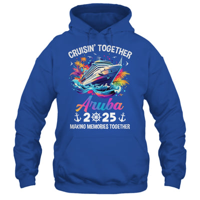 Cruisin Together Aruba Vacation Beach 2025 Memories Squad Shirt & Tank Top | teecentury
