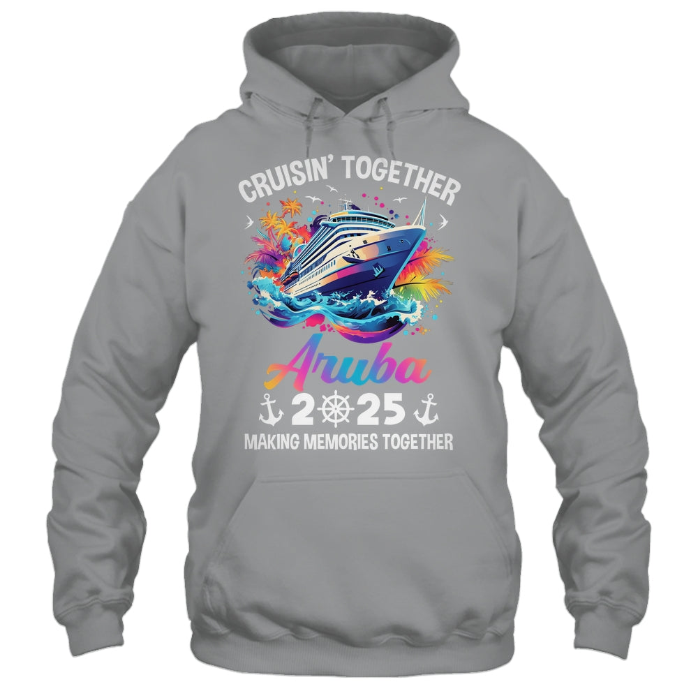 Cruisin Together Aruba Vacation Beach 2025 Memories Squad Shirt & Tank Top | teecentury