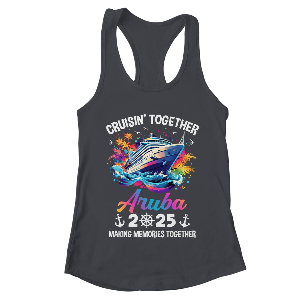 Cruisin Together Aruba Vacation Beach 2025 Memories Squad Shirt & Tank Top | teecentury