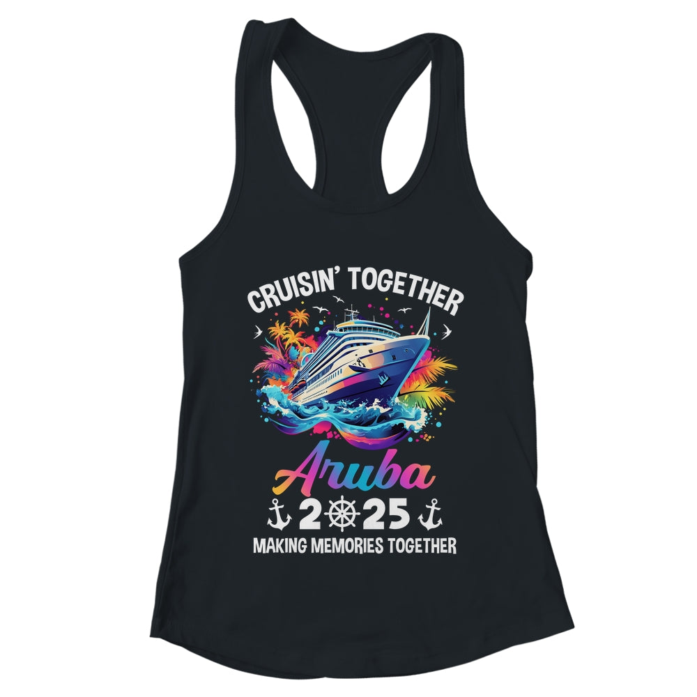 Cruisin Together Aruba Vacation Beach 2025 Memories Squad Shirt & Tank Top | teecentury