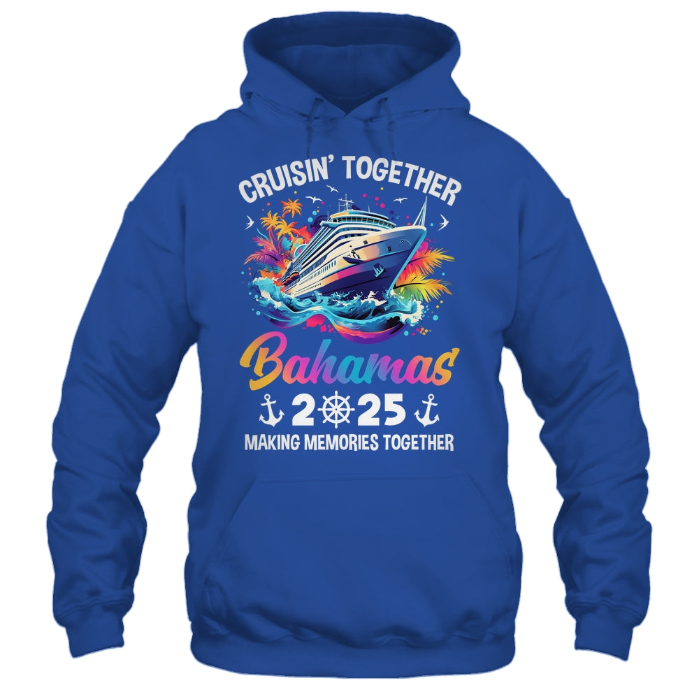 Cruisin Together Bahamas Vacation Beach 2025 Memories Squad Shirt & Tank Top | teecentury