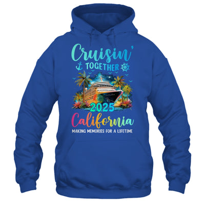 Cruisin' Together California 2025 Family Cruise Vacation Shirt & Tank Top | teecentury