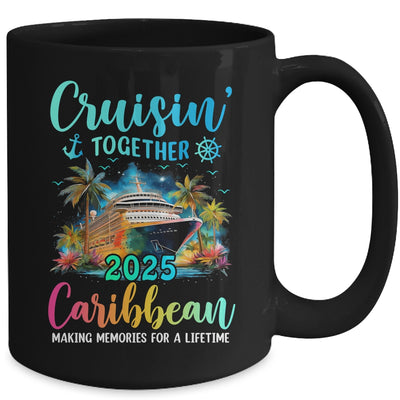 Cruisin' Together Caribbean 2025 Family Cruise Vacation Mug | teecentury