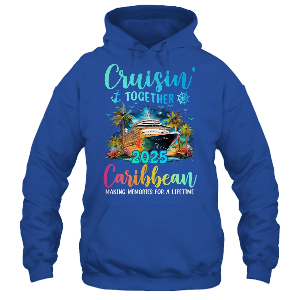 Cruisin' Together Caribbean 2025 Family Cruise Vacation Shirt & Tank Top | teecentury