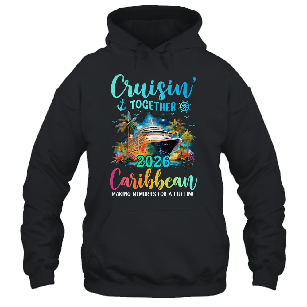 Cruisin' Together Caribbean 2026 Family Cruise Vacation Shirt & Tank Top | teecentury