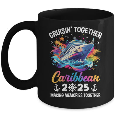 Cruisin Together Caribbean Vacation Beach 2025 Memories Squad Mug | teecentury