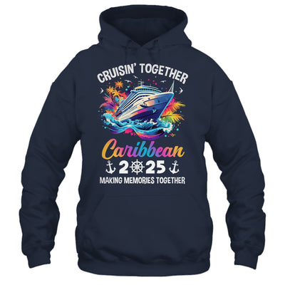 Cruisin Together Caribbean Vacation Beach 2025 Memories Squad Shirt & Tank Top | teecentury