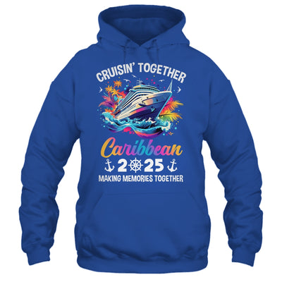 Cruisin Together Caribbean Vacation Beach 2025 Memories Squad Shirt & Tank Top | teecentury