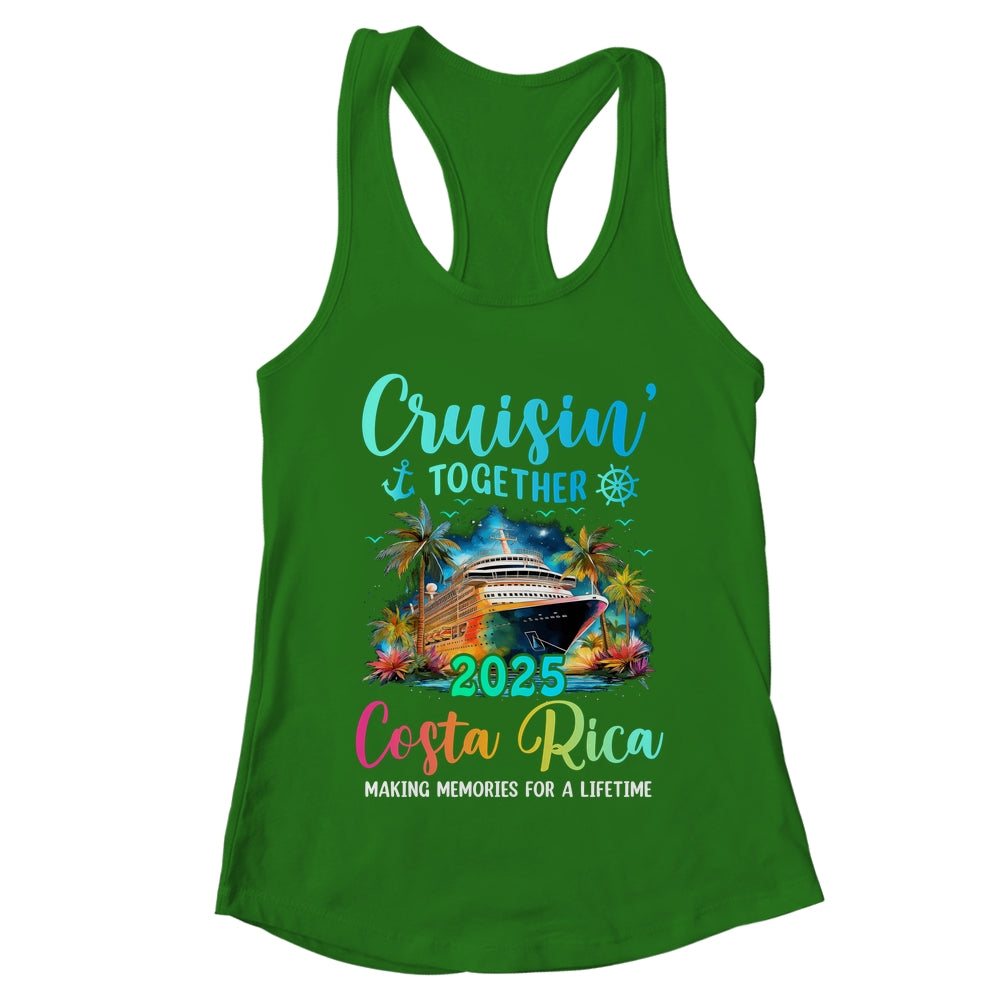 Cruisin' Together Costa Rica 2025 Family Cruise Vacation Shirt & Tank Top | teecentury