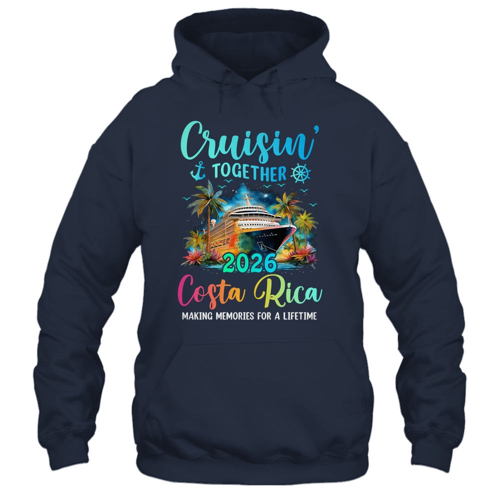 Cruisin' Together Costa Rica 2026 Family Cruise Vacation Shirt & Tank Top | teecentury