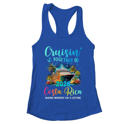 Cruisin' Together Costa Rica 2026 Family Cruise Vacation Shirt & Tank Top | teecentury