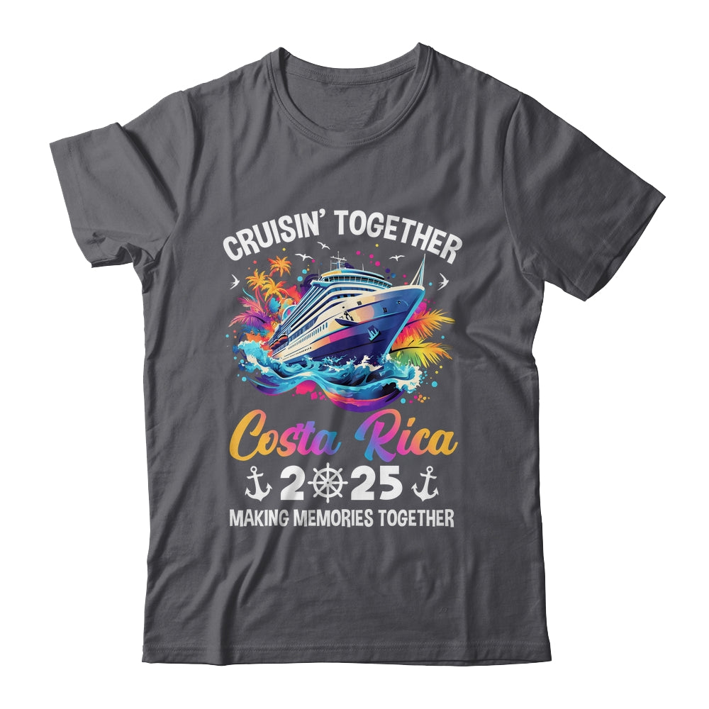 Cruisin Together Costa Rica Vacation Beach 2025 Memories Squad Shirt & Tank Top | teecentury