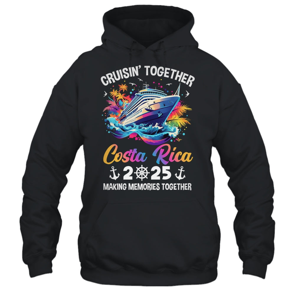 Cruisin Together Costa Rica Vacation Beach 2025 Memories Squad Shirt & Tank Top | teecentury