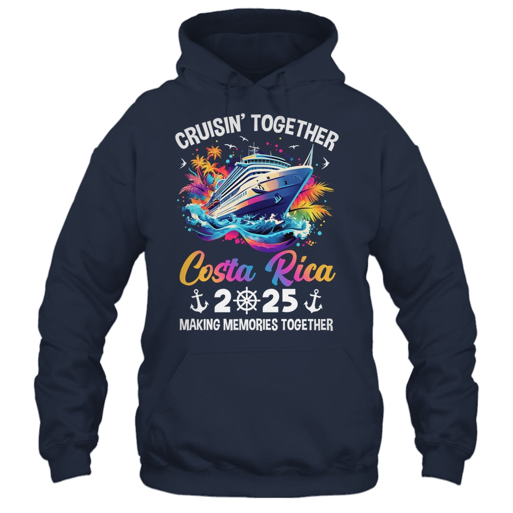 Cruisin Together Costa Rica Vacation Beach 2025 Memories Squad Shirt & Tank Top | teecentury