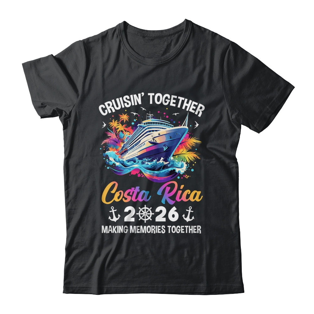 Cruisin Together Costa Rica Vacation Beach 2026 Memories Squad Shirt & Tank Top | teecentury