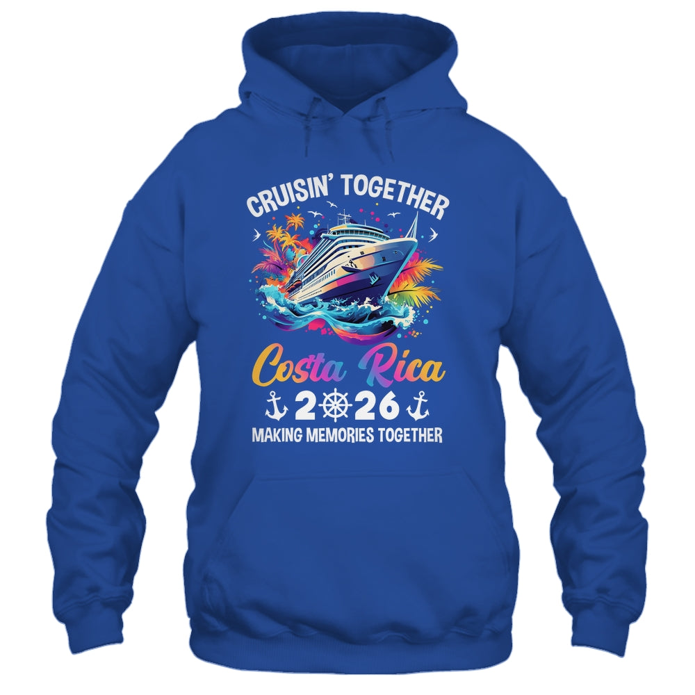 Cruisin Together Costa Rica Vacation Beach 2026 Memories Squad Shirt & Tank Top | teecentury