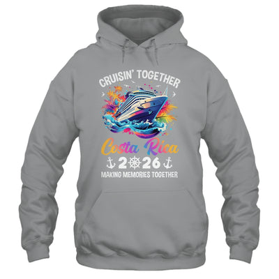 Cruisin Together Costa Rica Vacation Beach 2026 Memories Squad Shirt & Tank Top | teecentury