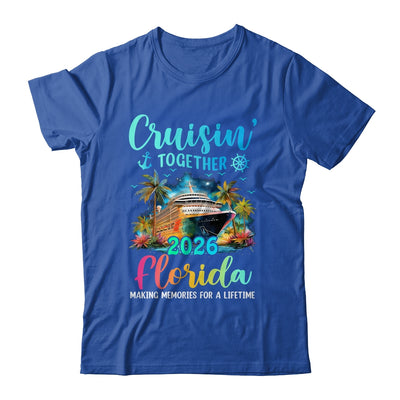 Cruisin' Together Florida 2026 Family Cruise Vacation Shirt & Tank Top | teecentury