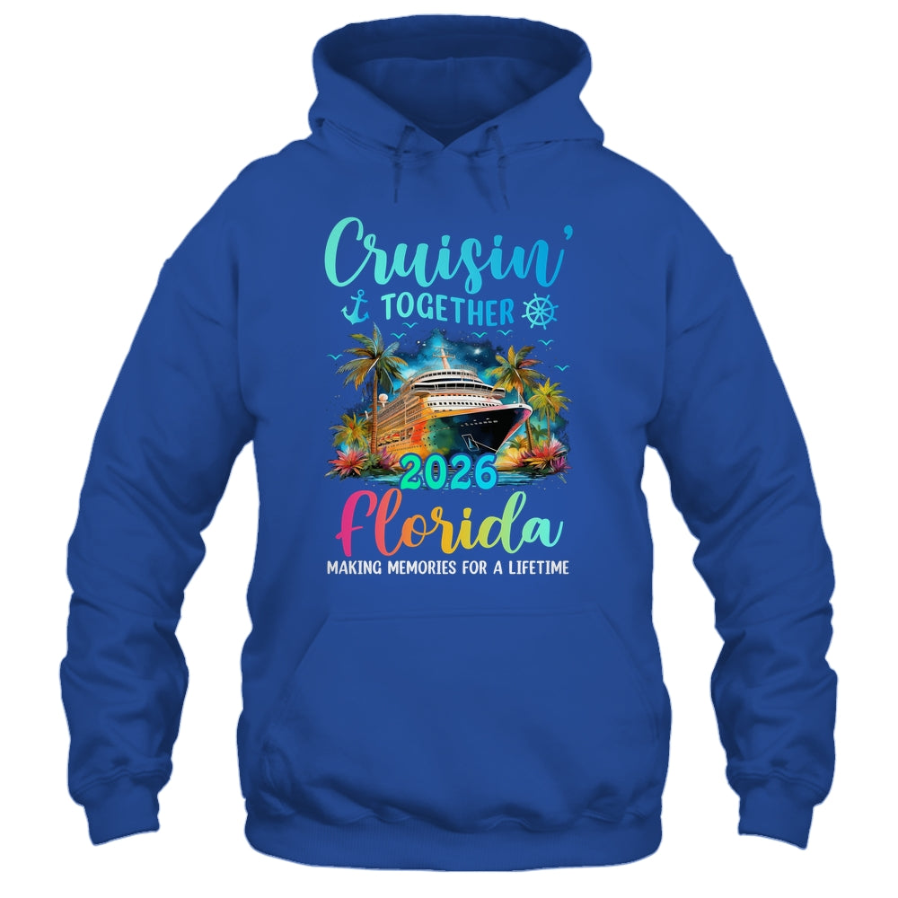 Cruisin' Together Florida 2026 Family Cruise Vacation Shirt & Tank Top | teecentury