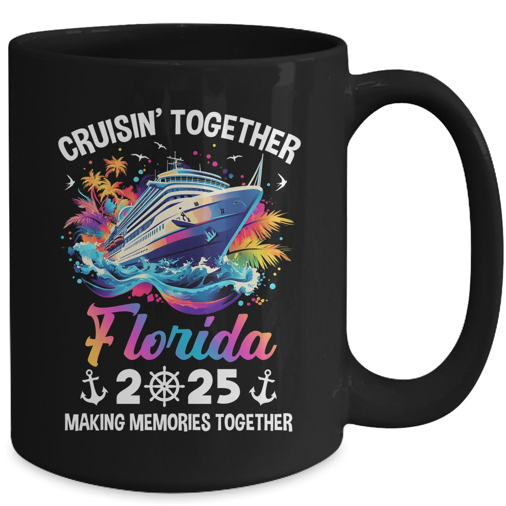 Cruisin Together Florida Vacation Beach 2025 Memories Squad Mug | teecentury