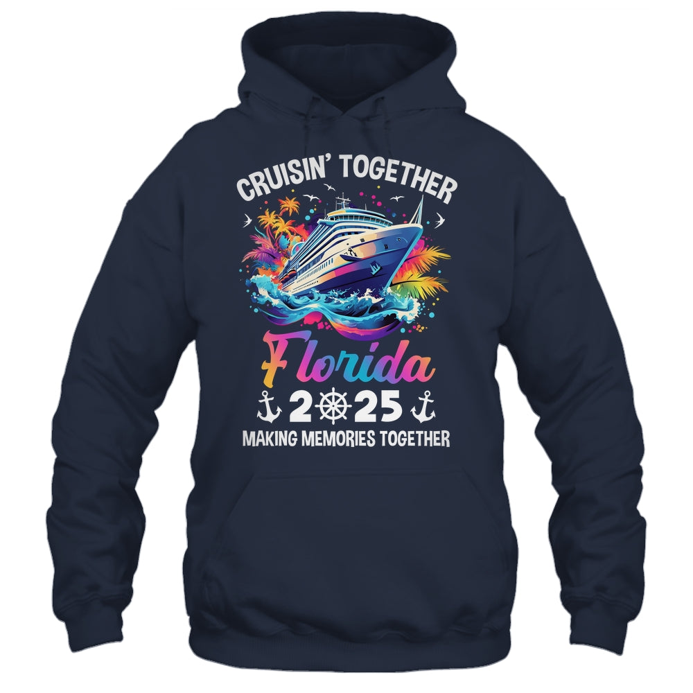 Cruisin Together Florida Vacation Beach 2025 Memories Squad Shirt & Tank Top | teecentury