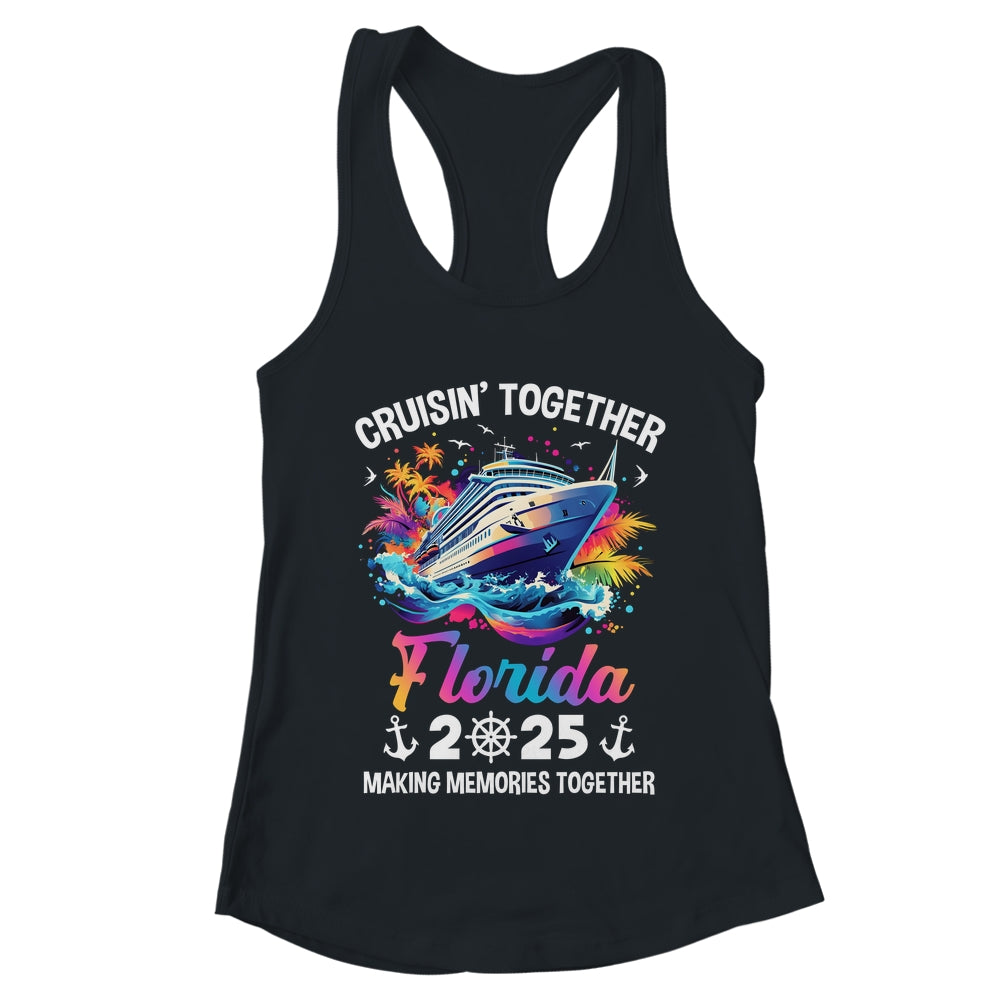 Cruisin Together Florida Vacation Beach 2025 Memories Squad Shirt & Tank Top | teecentury