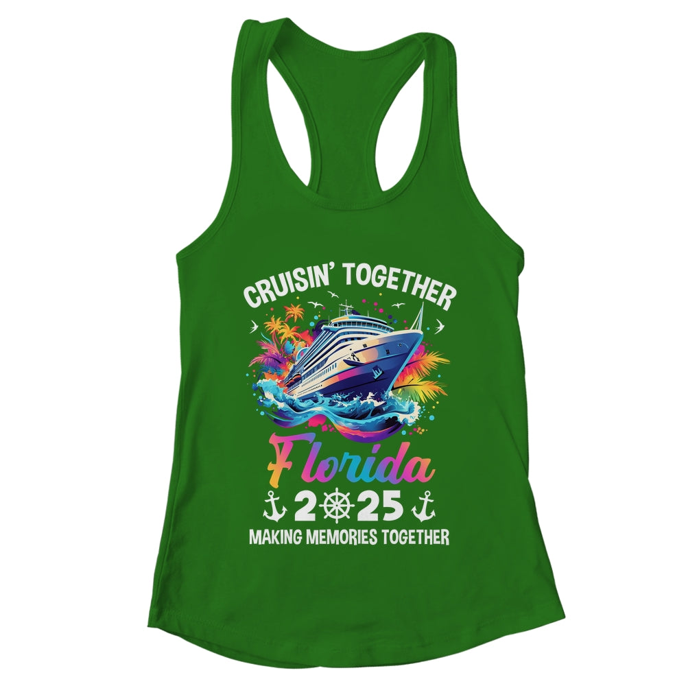 Cruisin Together Florida Vacation Beach 2025 Memories Squad Shirt & Tank Top | teecentury