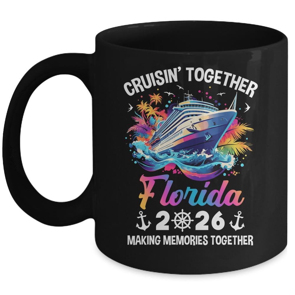 Cruisin Together Florida Vacation Beach 2026 Memories Squad Mug | teecentury