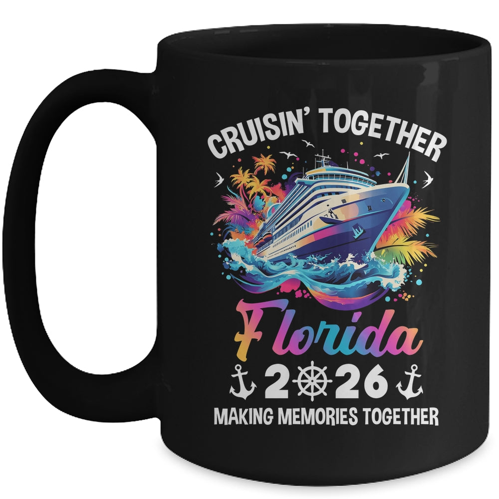 Cruisin Together Florida Vacation Beach 2026 Memories Squad Mug | teecentury