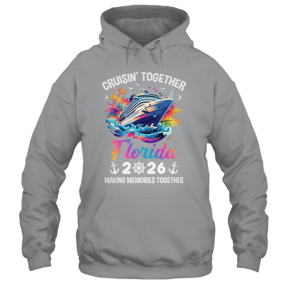 Cruisin Together Florida Vacation Beach 2026 Memories Squad Shirt & Tank Top | teecentury