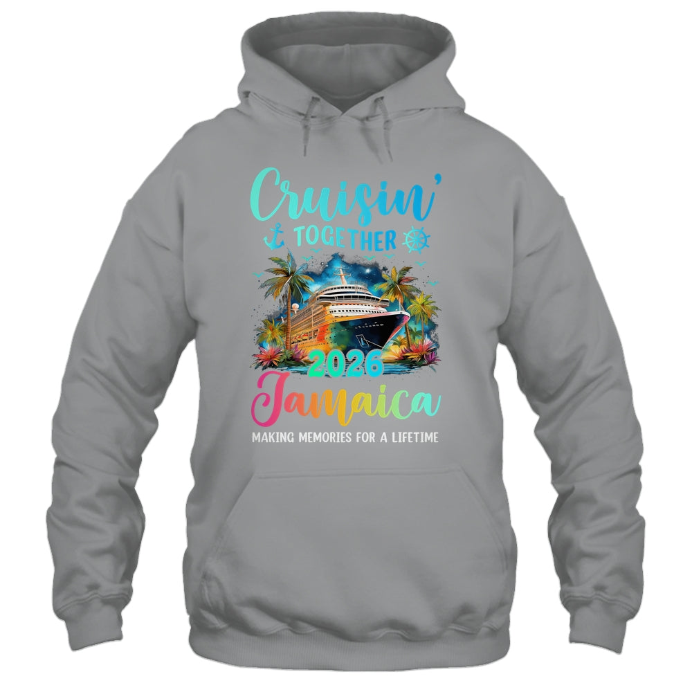 Cruisin' Together Jamaica 2026 Family Cruise Vacation Shirt & Tank Top | teecentury