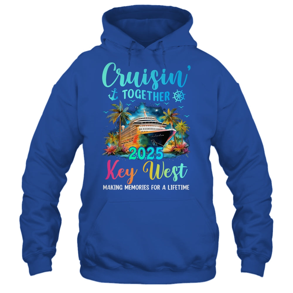 Cruisin' Together Key West 2025 Family Cruise Vacation Shirt & Tank Top | teecentury