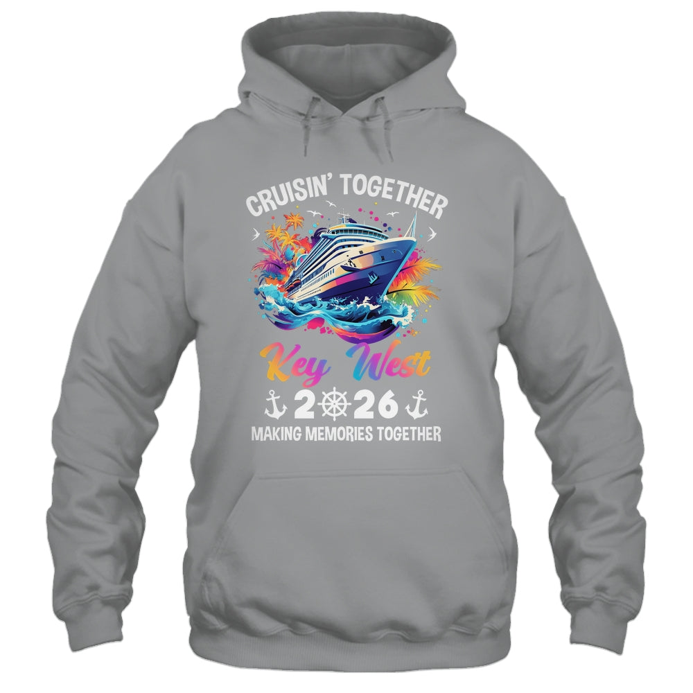 Cruisin Together Key West Vacation Beach 2026 Memories Squad Shirt & Tank Top | teecentury