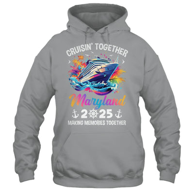 Cruisin Together Maryland Vacation Beach 2025 Memories Squad Shirt & Tank Top | teecentury