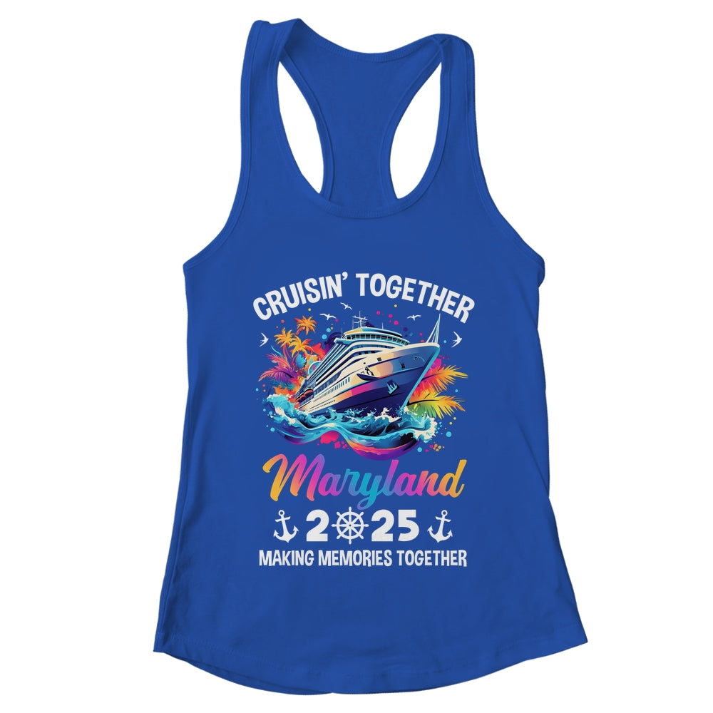 Cruisin Together Maryland Vacation Beach 2025 Memories Squad Shirt & Tank Top | teecentury