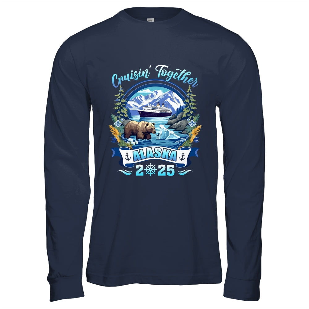Cruisin Together Matching Family Friends Alaska Cruise 2025 Shirt & Hoodie | teecentury