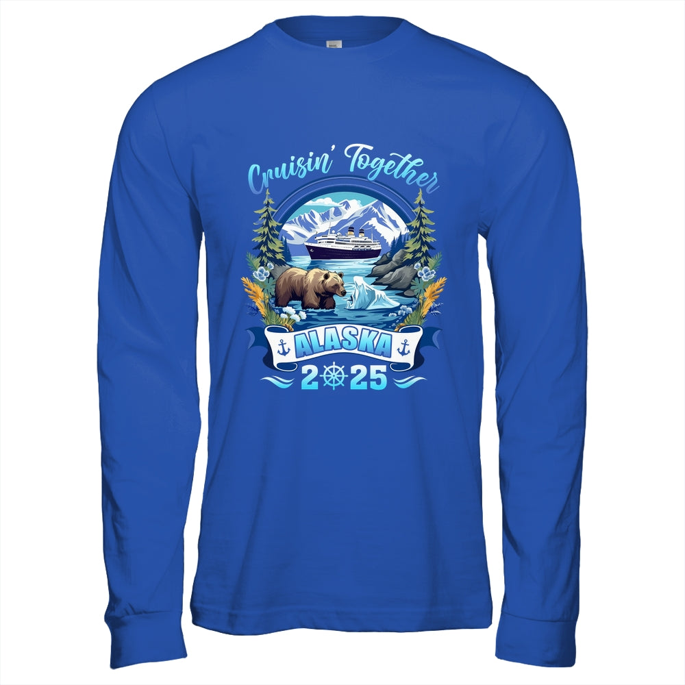 Cruisin Together Matching Family Friends Alaska Cruise 2025 Shirt & Hoodie | teecentury