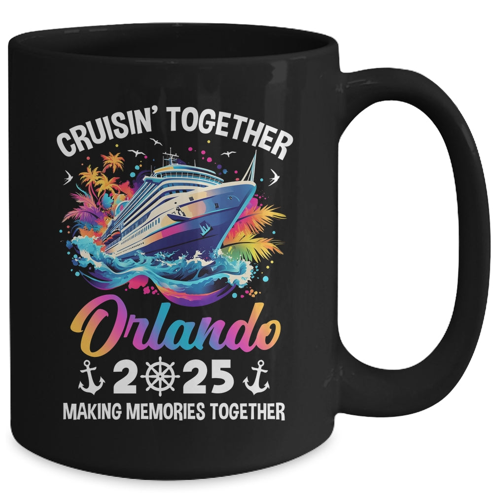 Cruisin Together Orlando Vacation Beach 2025 Memories Squad Mug | teecentury