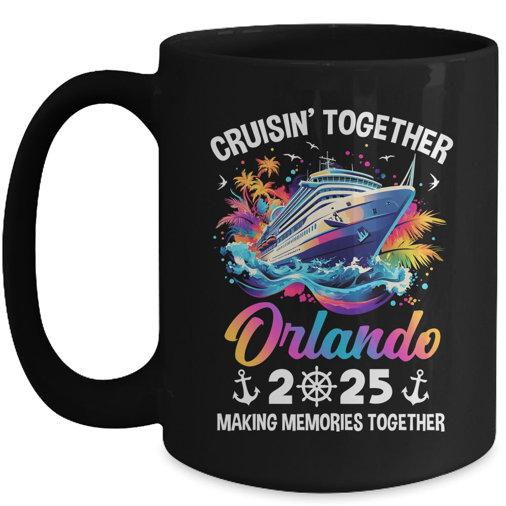 Cruisin Together Orlando Vacation Beach 2025 Memories Squad Mug | teecentury