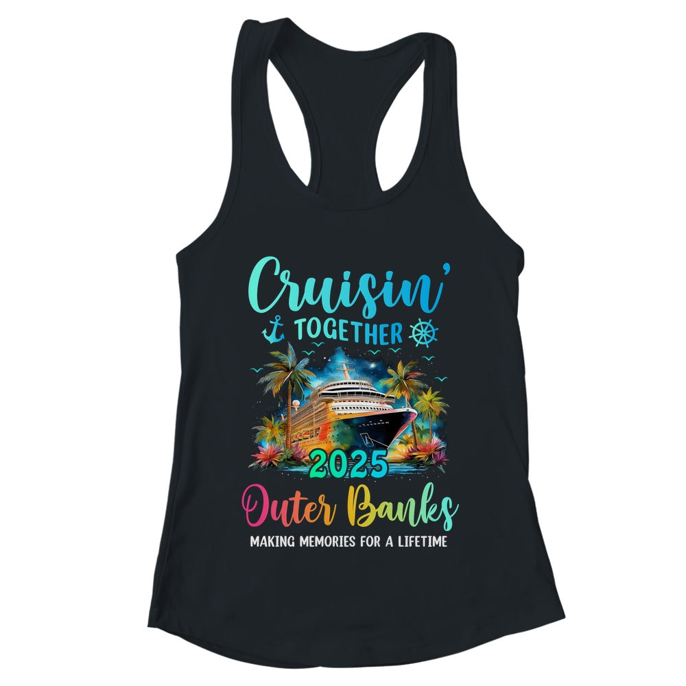Cruisin' Together Outer Banks 2025 Family Cruise Vacation Shirt & Tank Top | teecentury