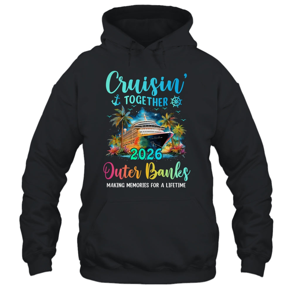 Cruisin' Together Outer Banks 2026 Family Cruise Vacation Shirt & Tank Top | teecentury
