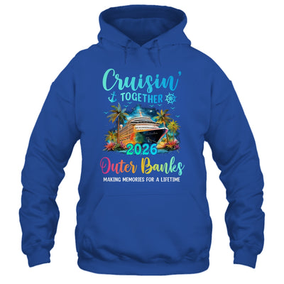 Cruisin' Together Outer Banks 2026 Family Cruise Vacation Shirt & Tank Top | teecentury