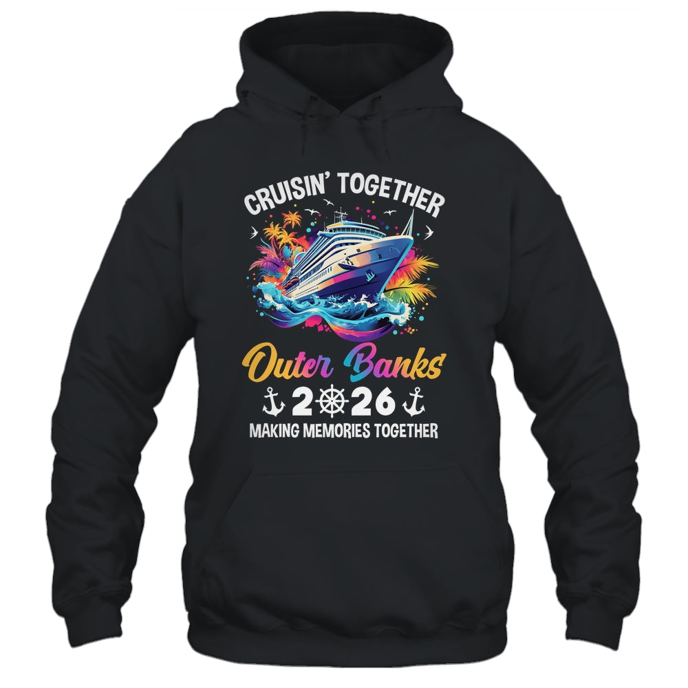 Cruisin Together Outer Banks Vacation Beach 2026 Memories Squad Shirt & Tank Top | teecentury