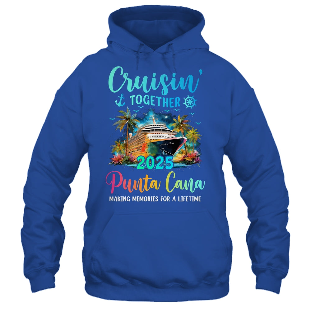 Cruisin' Together Punta Cana 2025 Family Cruise Vacation Shirt & Tank Top | teecentury