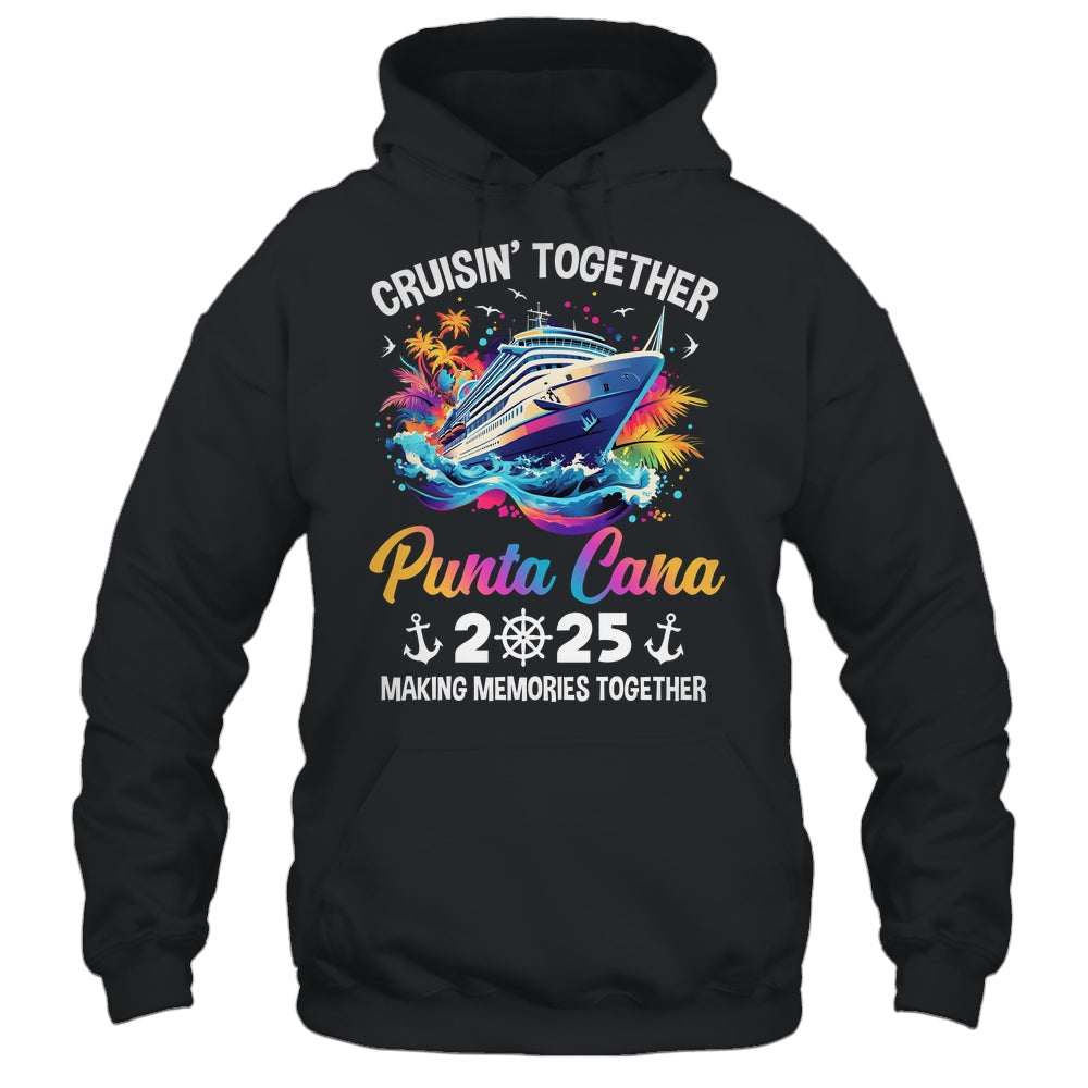 Cruisin Together Punta Cana Vacation Beach 2025 Memories Squad Shirt & Tank Top | teecentury