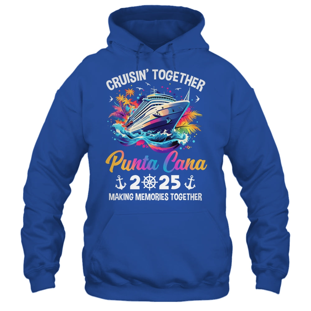 Cruisin Together Punta Cana Vacation Beach 2025 Memories Squad Shirt & Tank Top | teecentury