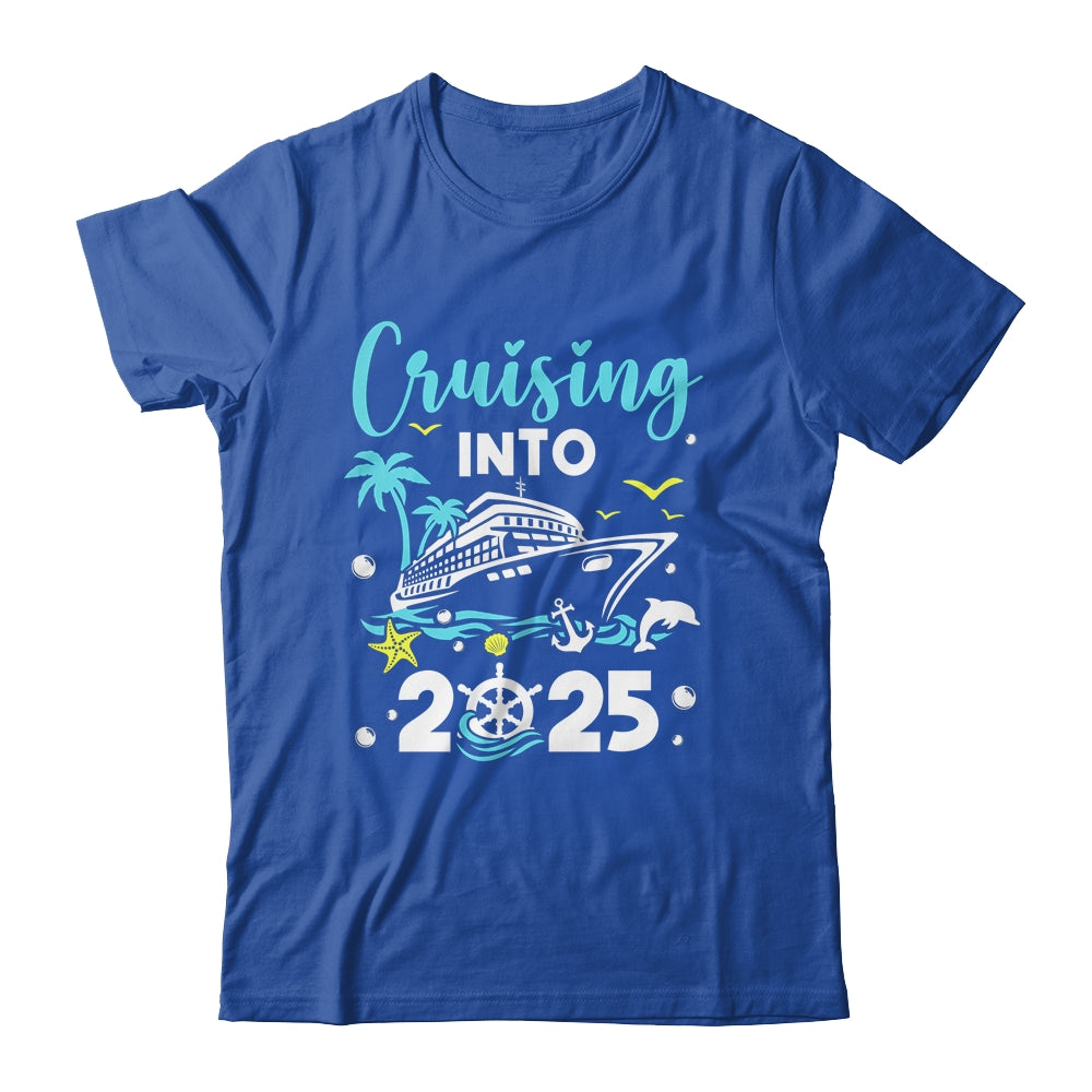 Cruising Into 2025 New Years Cruise New Year's Eve Party Shirt & Hoodie | teecentury