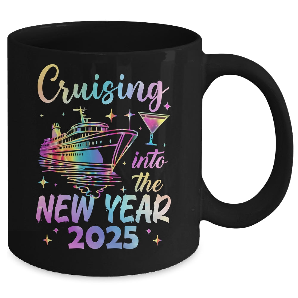 Cruising Into 2025 New Years Eve Party Favors Family Holiday Mug | teecentury