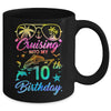 Cruising Into My 10th Birthday Party 10 Years Old Cruise Mug | teecentury